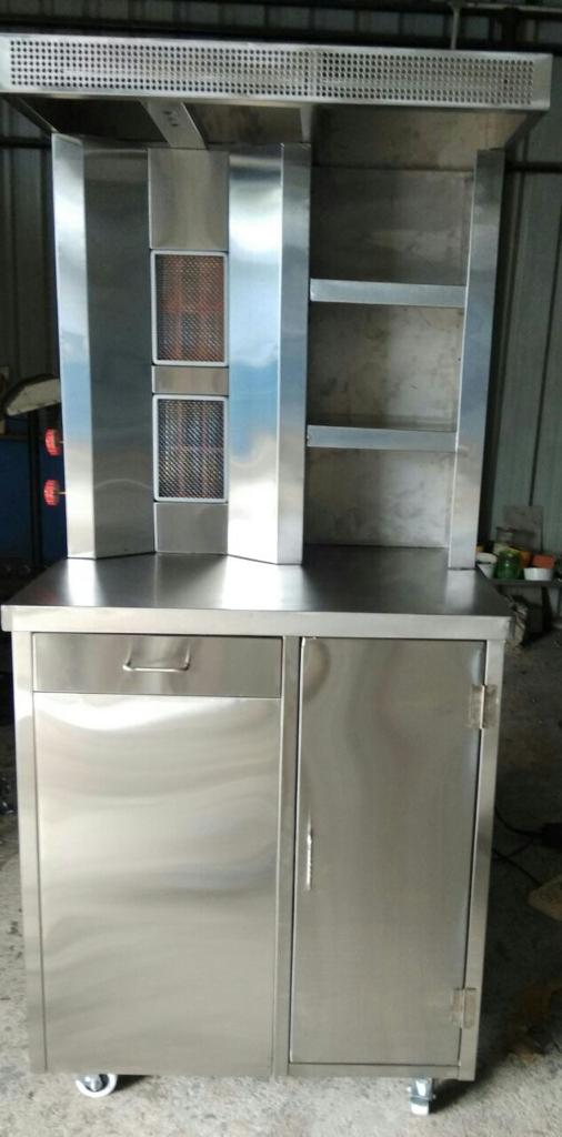 Shoarma Machine with Counter